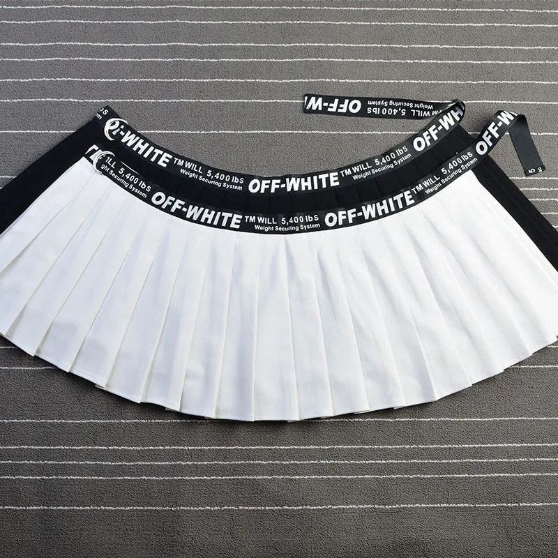 [@0cmspring] "DARK HIGH WAIST" PLEATED SKIRT K052605REVIEW