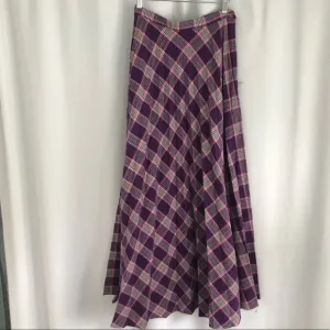1960’s Purple Pleated Maxi Skirt