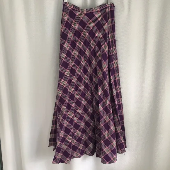 1960’s Purple Pleated Maxi Skirt