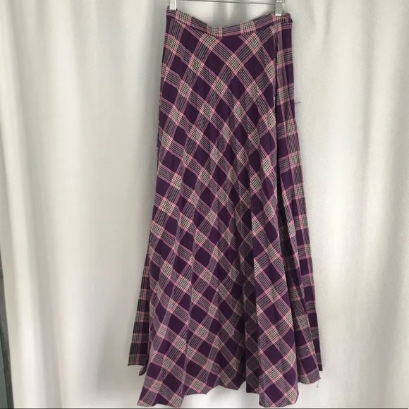 1960’s Purple Pleated Maxi Skirt