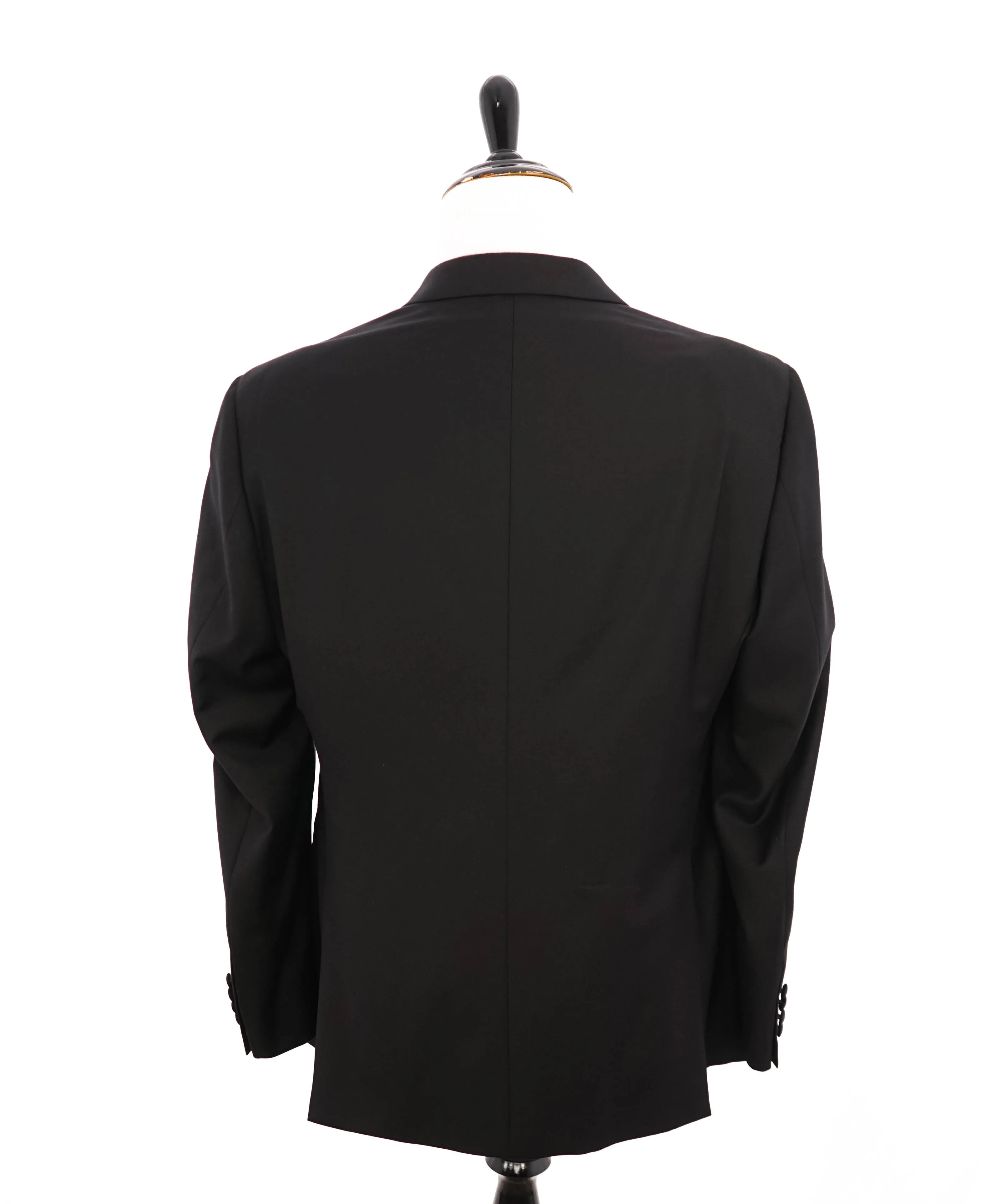 $1,995 EMPORIO ARMANI - “G LINE” 1-Btn Notch Lapel 130's Tuxedo Suit - 46R