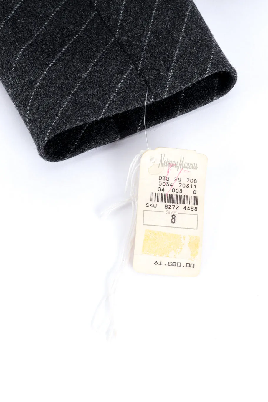 1996 F/W 'Dante' Double Lapel Pinstripe Blazer