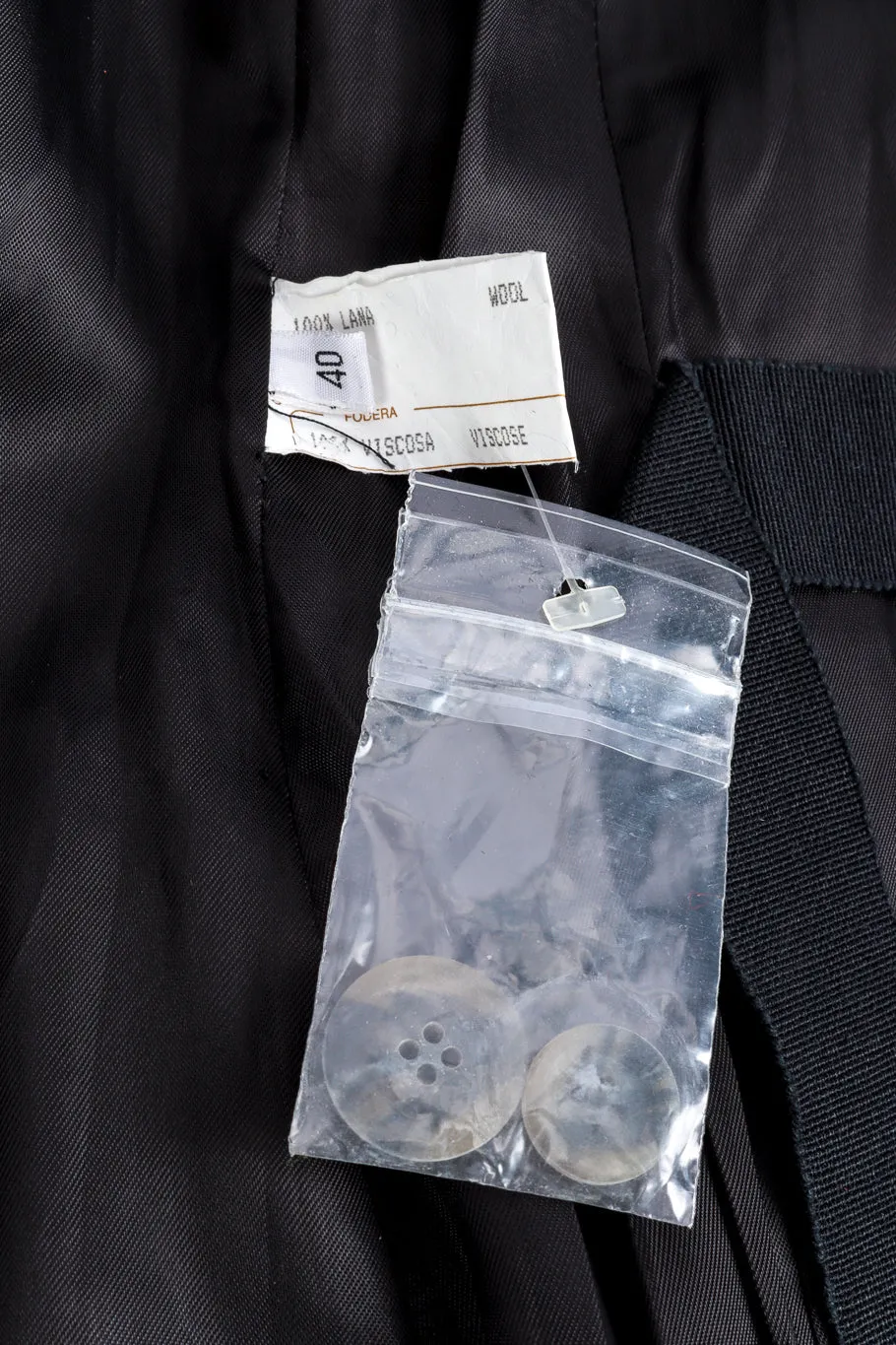 1996 F/W 'Dante' Double Lapel Pinstripe Blazer