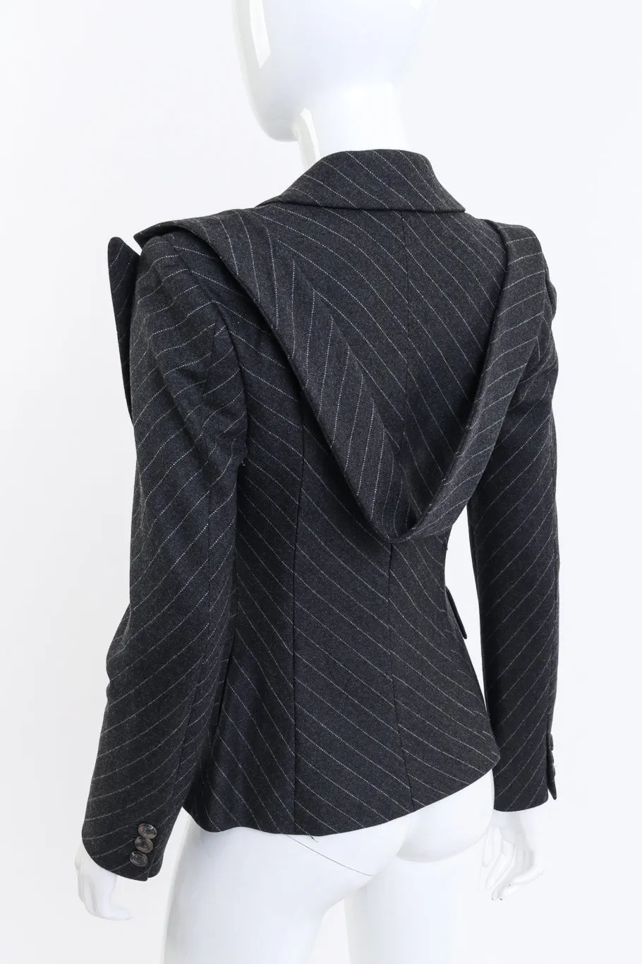 1996 F/W 'Dante' Double Lapel Pinstripe Blazer