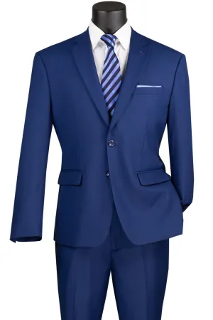 2 Piece Suit with 2″ Adjustable Waist Band (Twilight Blue) F-2C900