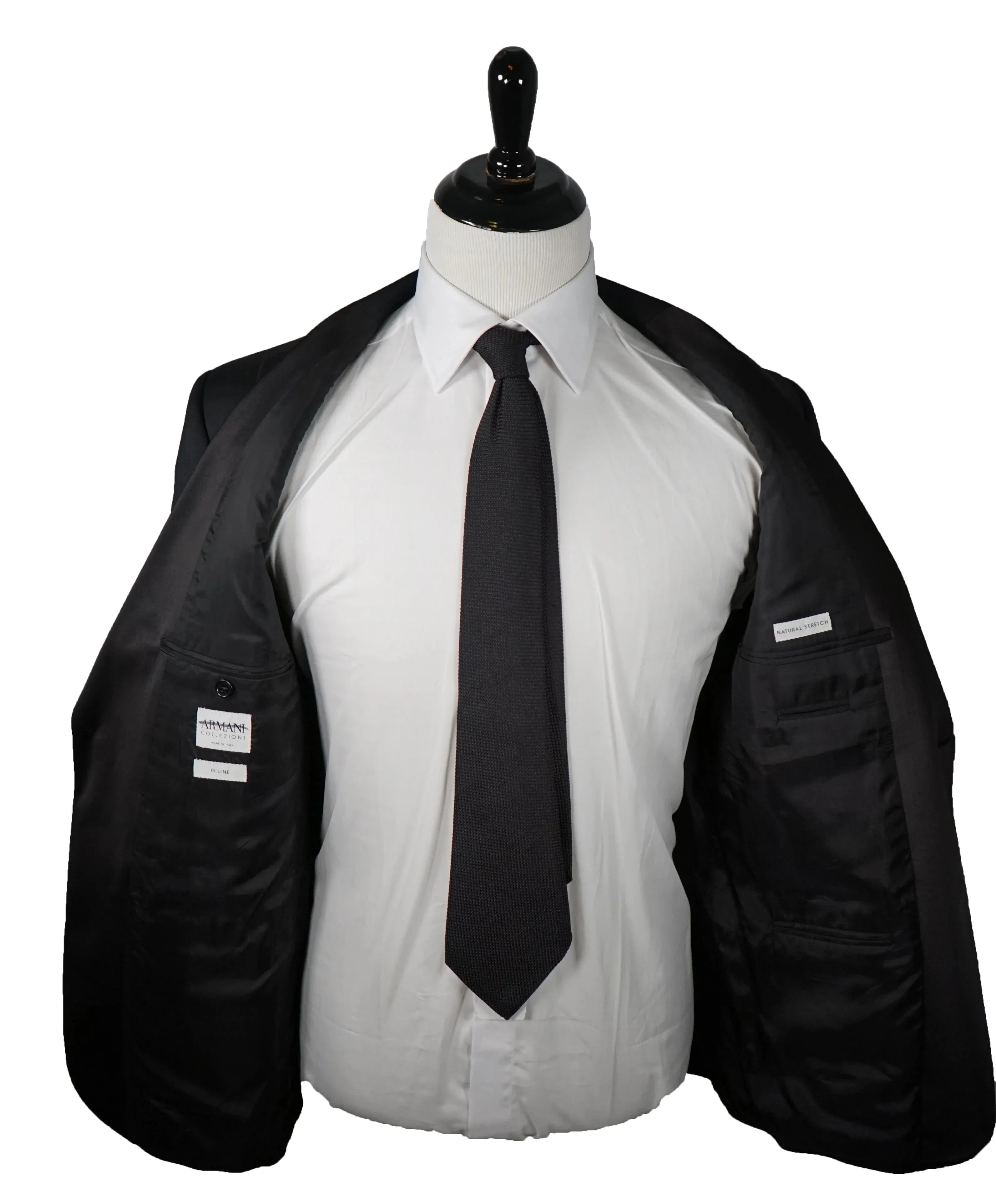 $2,095 ARMANI COLLEZIONI - “G LINE” 1-Button Notch Lapel Tuxedo Suit - 40L