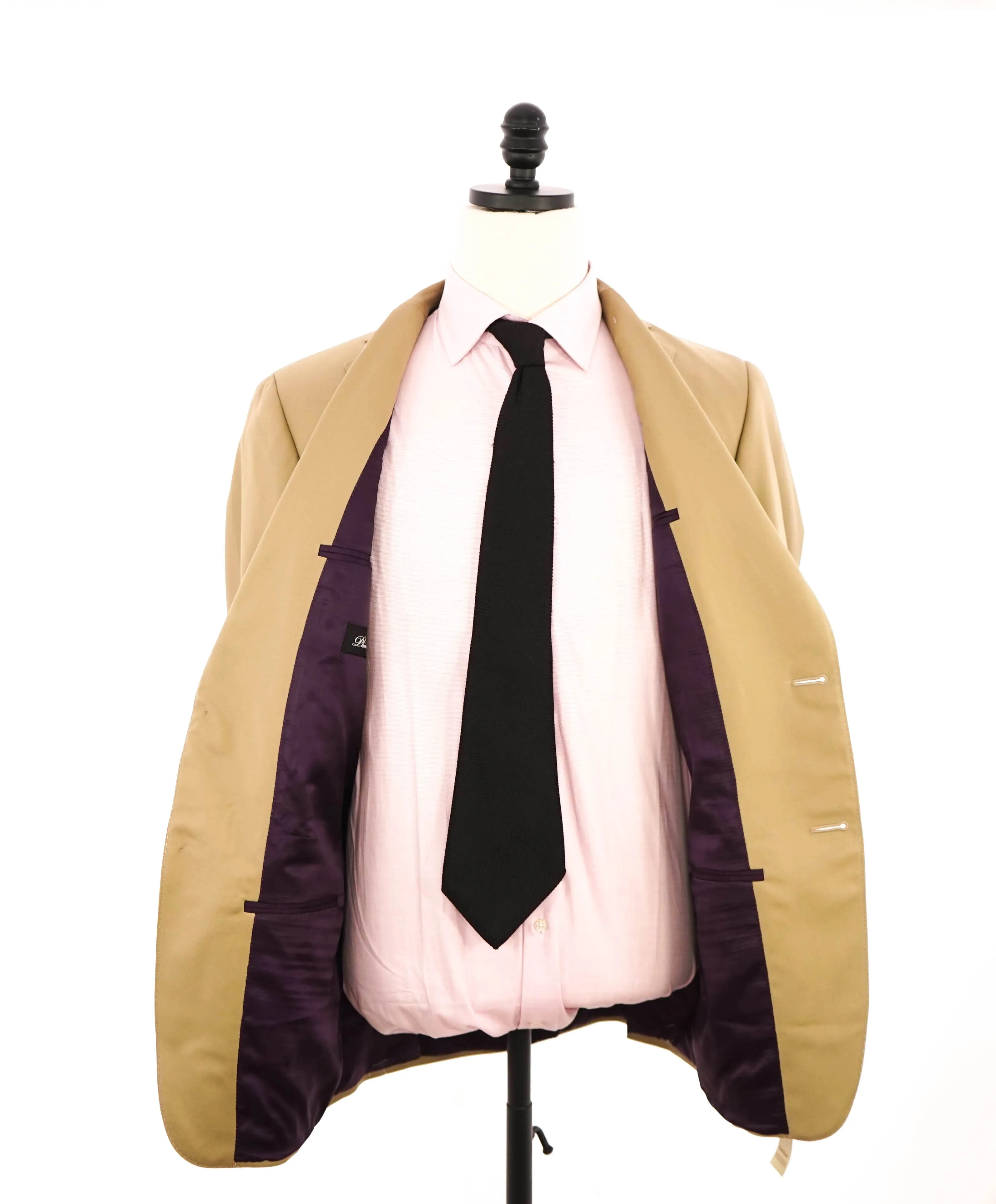 $2,295 PHINEAS COLE by Paul Stuart - Beige *SIDE TAB* 2-Btn Suit - 40L