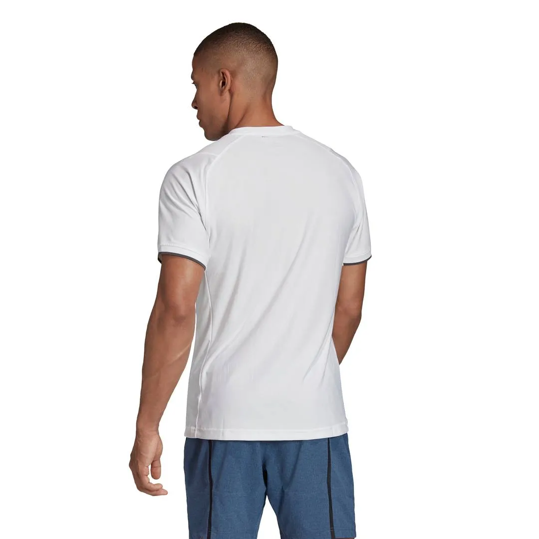 adidas Men's Freelift AeroReady Top (White)