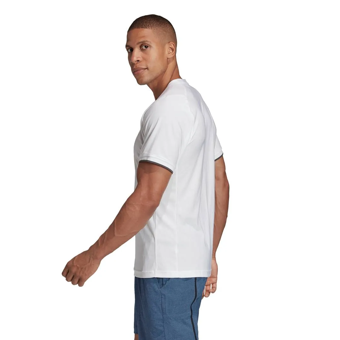 adidas Men's Freelift AeroReady Top (White)