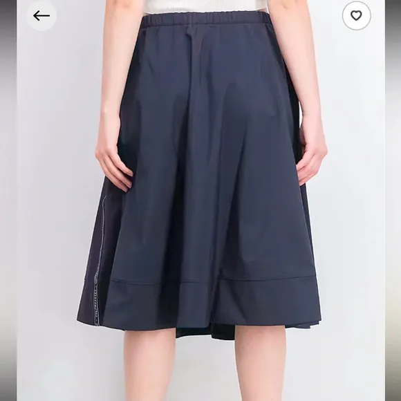 Adidas Original A-Line Skirt Legend Ink