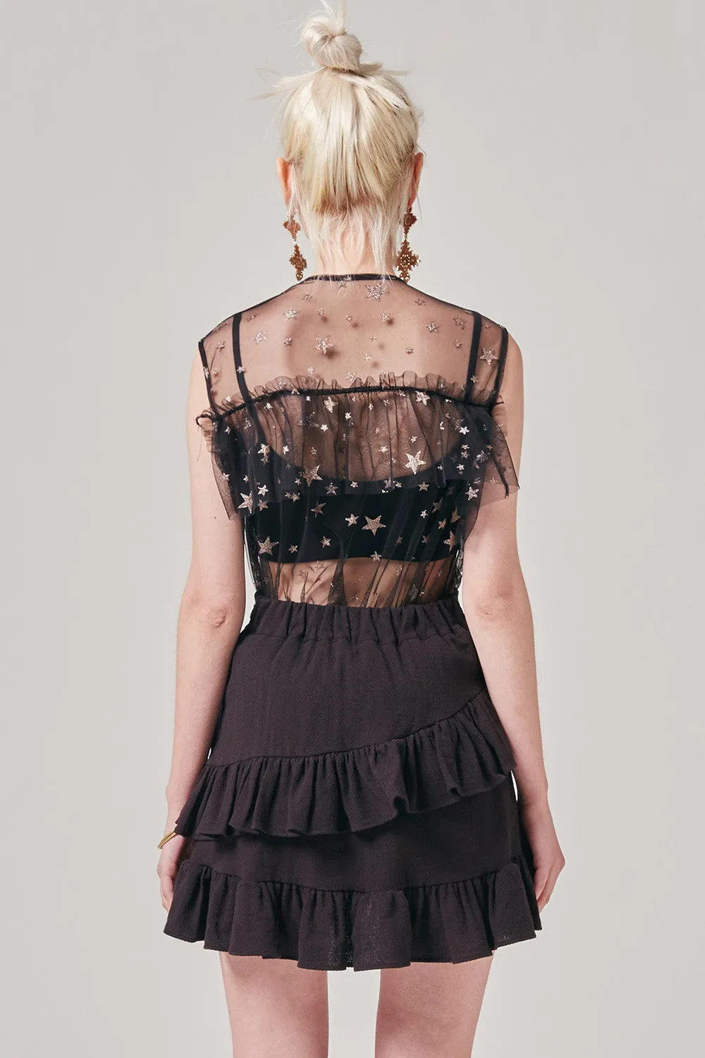 Agatha Ruffle Mini Skirt