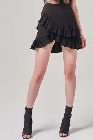 Agatha Ruffle Mini Skirt