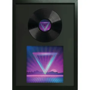 Album & Vinyl Collector Frame - Black (Black)