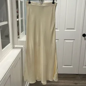 &amp; OTHER STORIES Stories Cream Textured Fitted Mermaid Style Maxi Skirt, Size 4