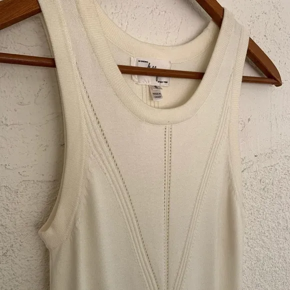 An Original Milly Of New York Cream Fit And Flare Dress