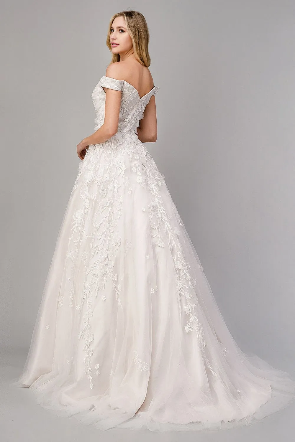 Andrea & Leo A1027W Peony Wedding Gown