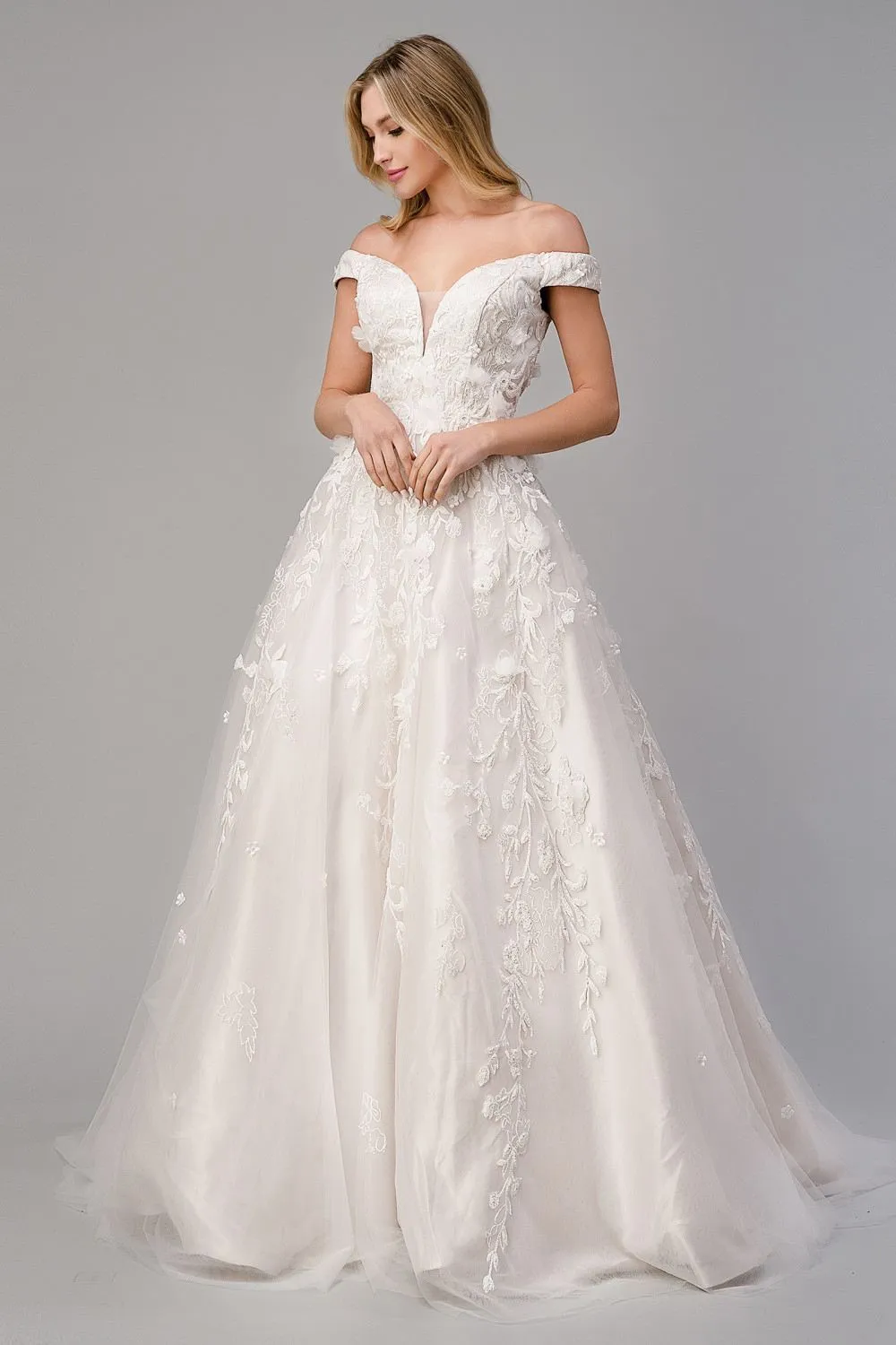 Andrea & Leo A1027W Peony Wedding Gown