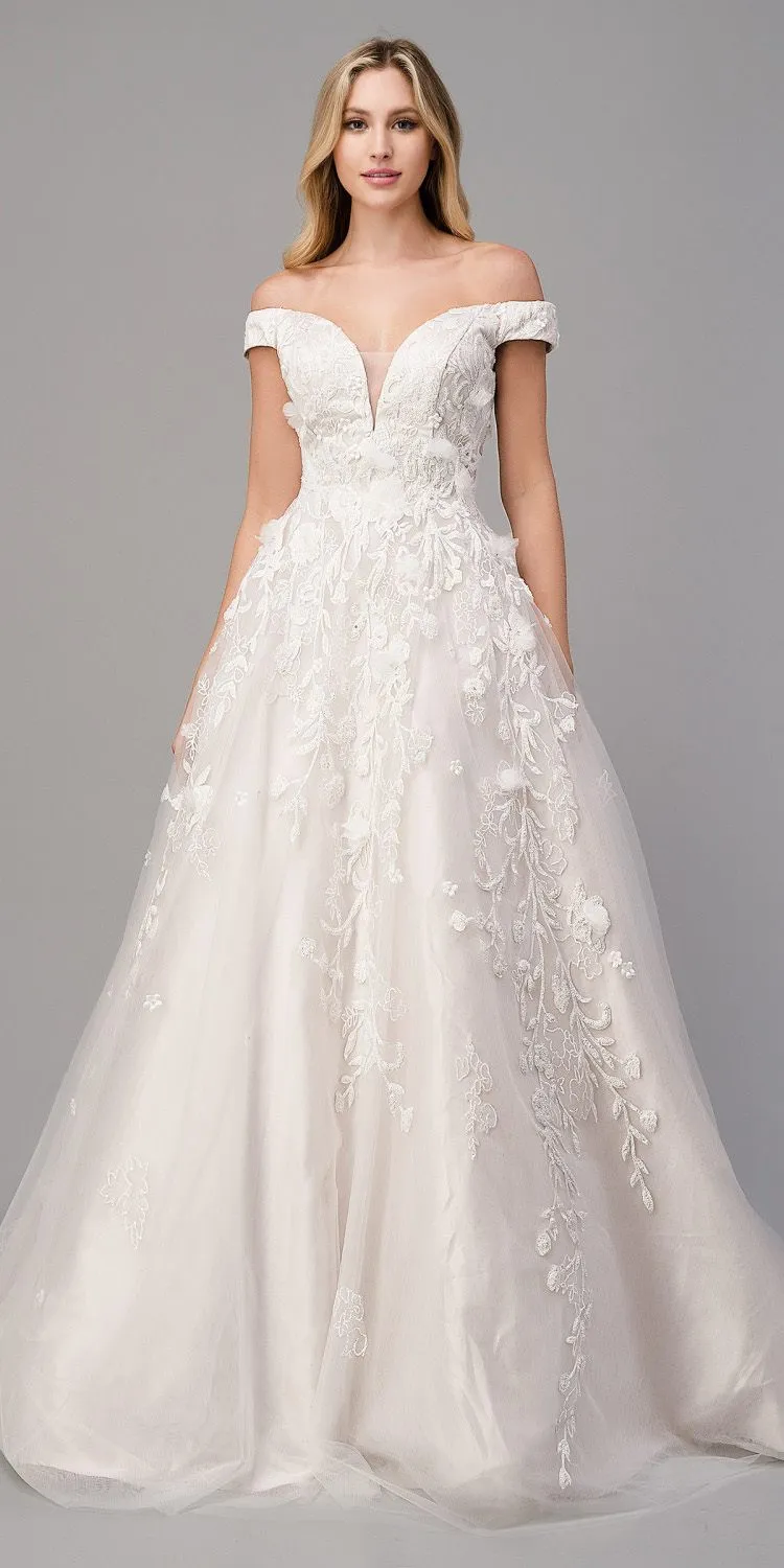 Andrea & Leo A1027W Peony Wedding Gown