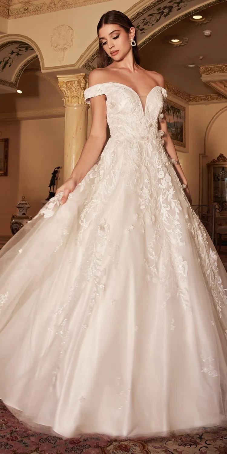 Andrea & Leo A1027W Peony Wedding Gown