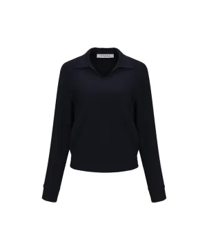 Anell Golf Stretch Shirt Sweatshirt - Navy
