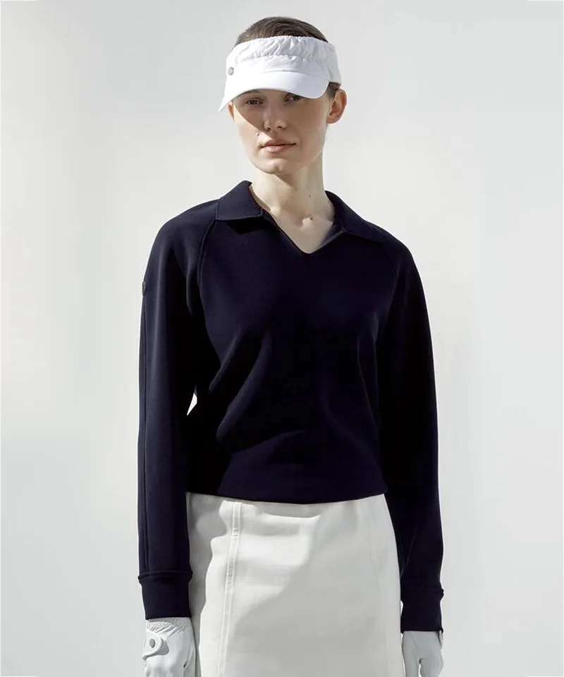 Anell Golf Stretch Shirt Sweatshirt - Navy