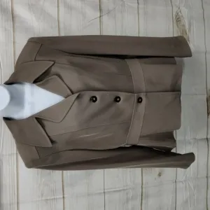 𝅺ANN Tjian for Kenar Blazer, Size 10, Sandstone Brown
