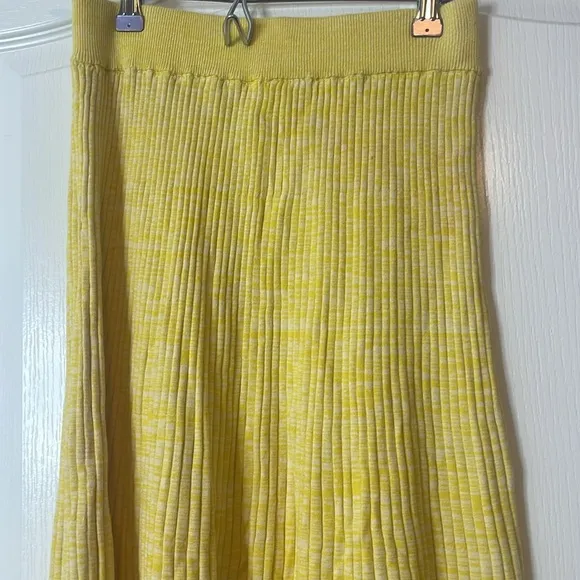 Anna Quan Cotton Maxi Skirt Yellow Aus 10/ US 6