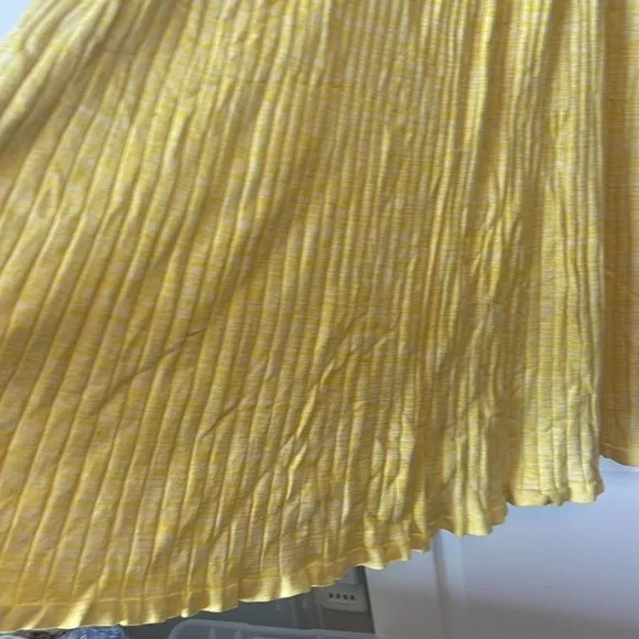 Anna Quan Cotton Maxi Skirt Yellow Aus 10/ US 6