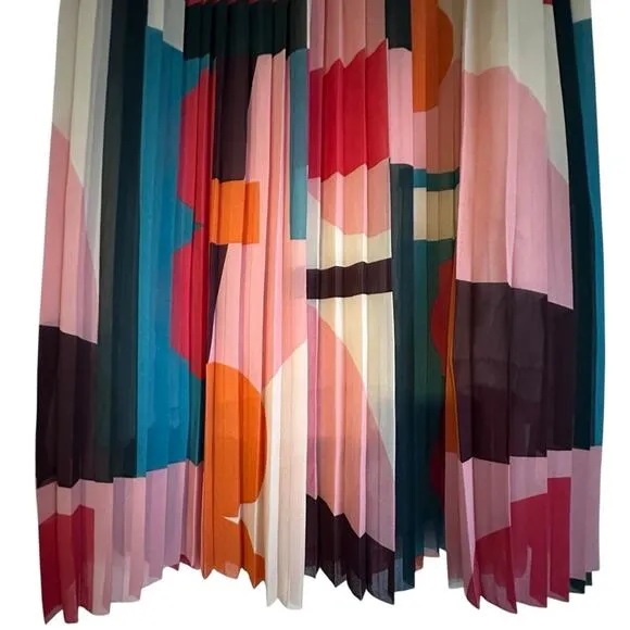 Anthropologie Maeve Aurelia A-Line Midi Skirt 8