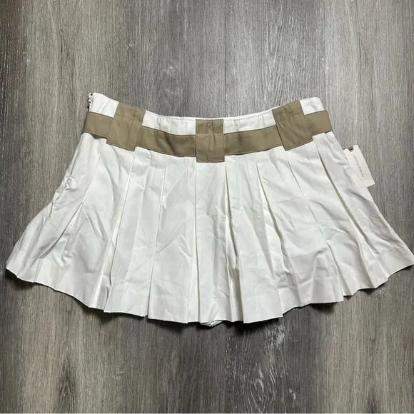 Anthropologie Maeve Pleated Skirt NEW