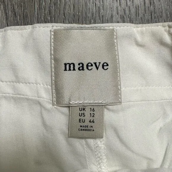Anthropologie Maeve Pleated Skirt NEW