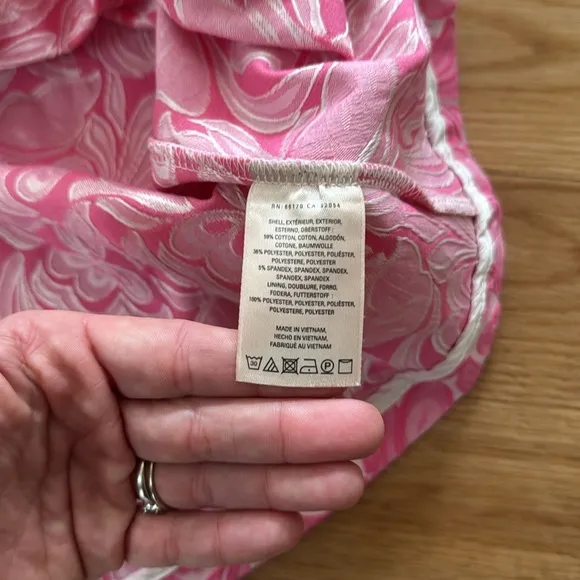 ANTHROPOLOGIE MAEVE Womens CLARIBEL Dress 6 PINK FLORAL SLEEVELESS FIT &amp; FLARE