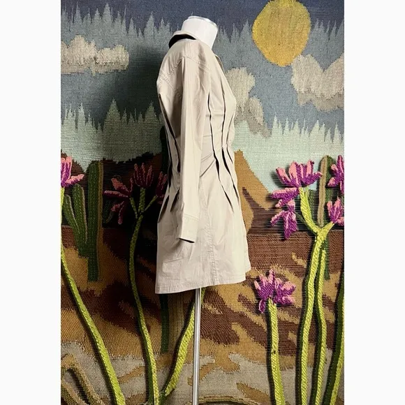 Anthropologie Pintuck Shirt Dress XXSP