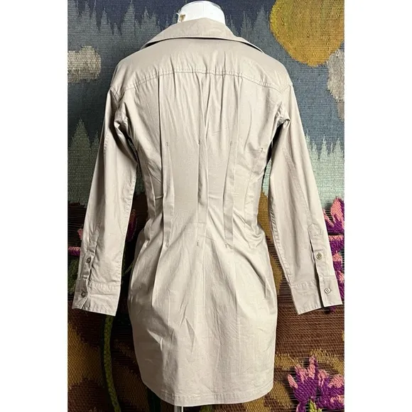 Anthropologie Pintuck Shirt Dress XXSP
