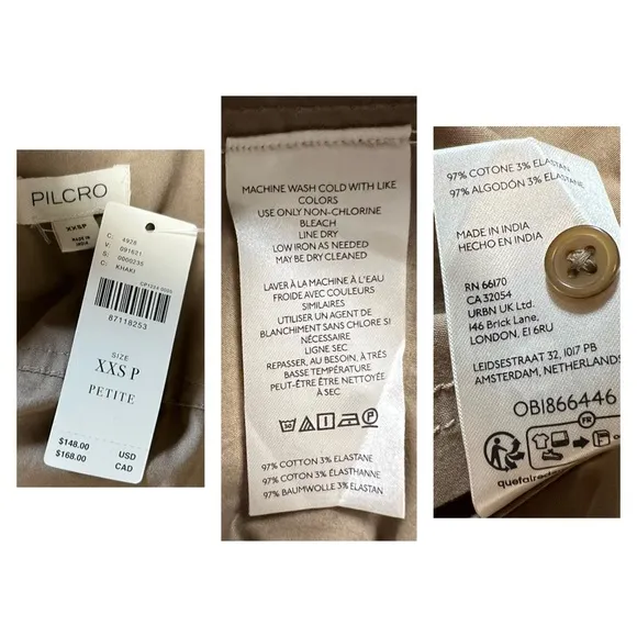 Anthropologie Pintuck Shirt Dress XXSP