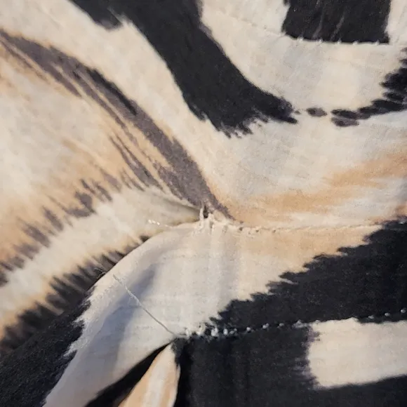 Anthropologie Zebra Print Dress