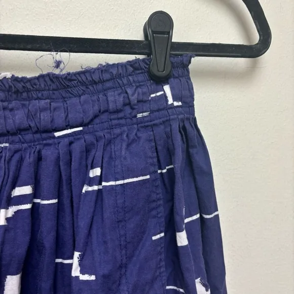 Apiece Apart Blue Printed Skirt