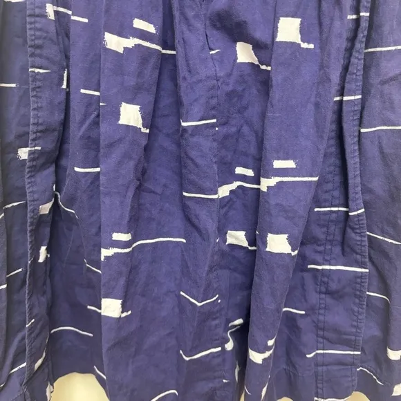 Apiece Apart Blue Printed Skirt