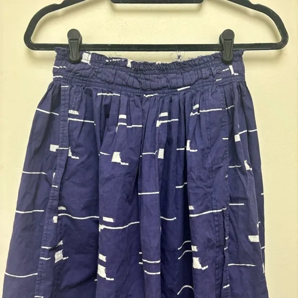 Apiece Apart Blue Printed Skirt