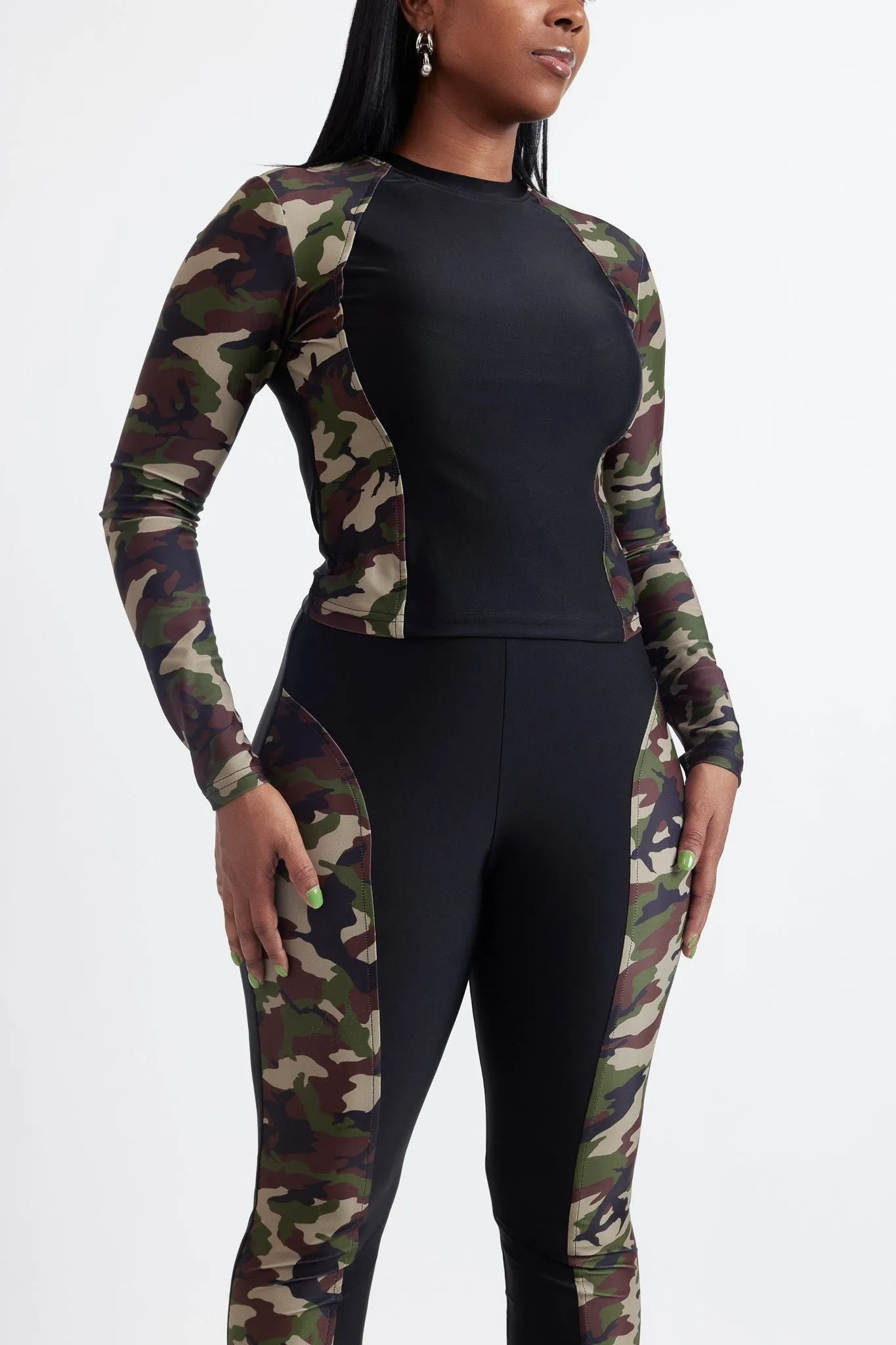 Army Camo Long Sleeve