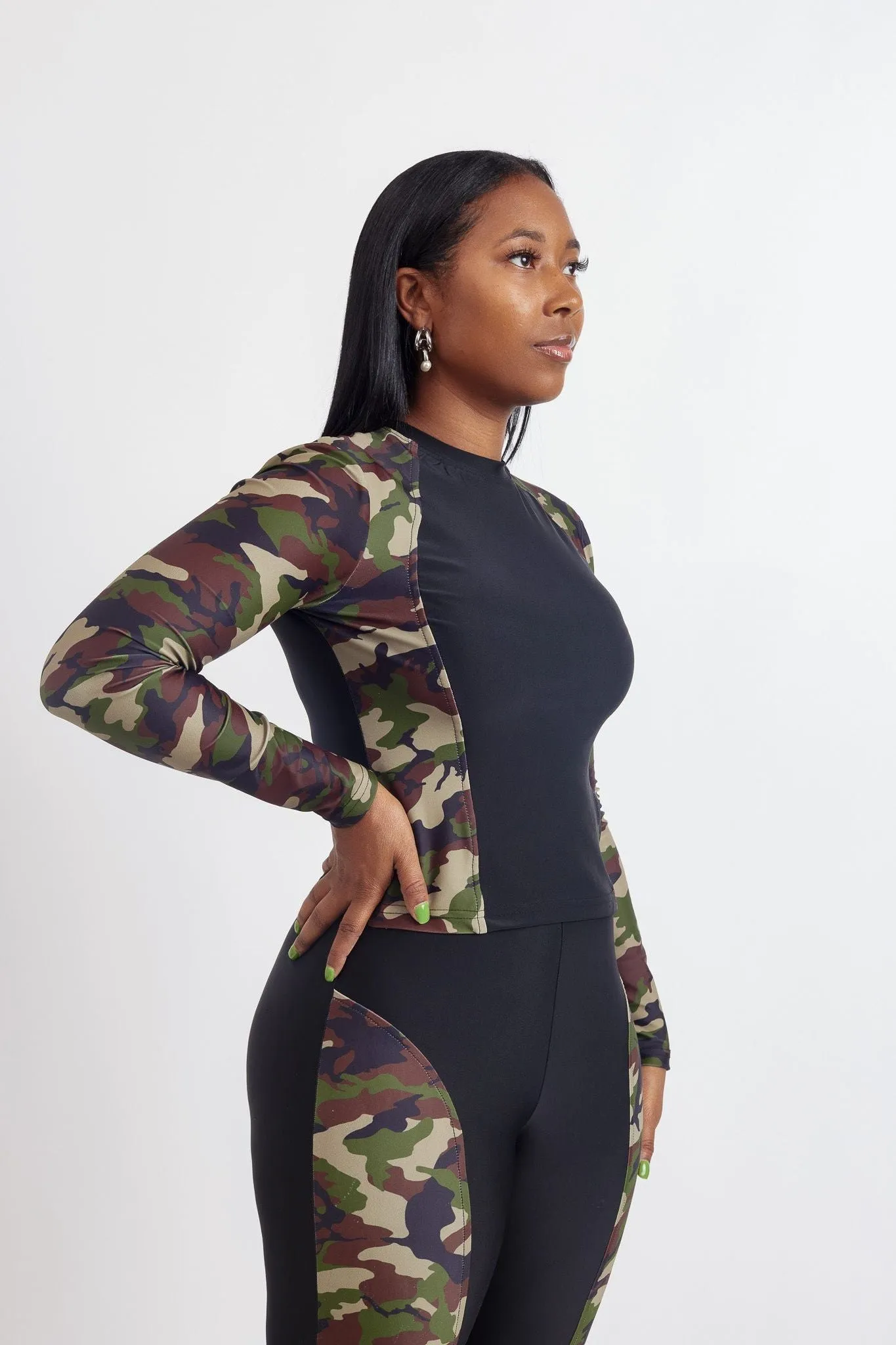 Army Camo Long Sleeve