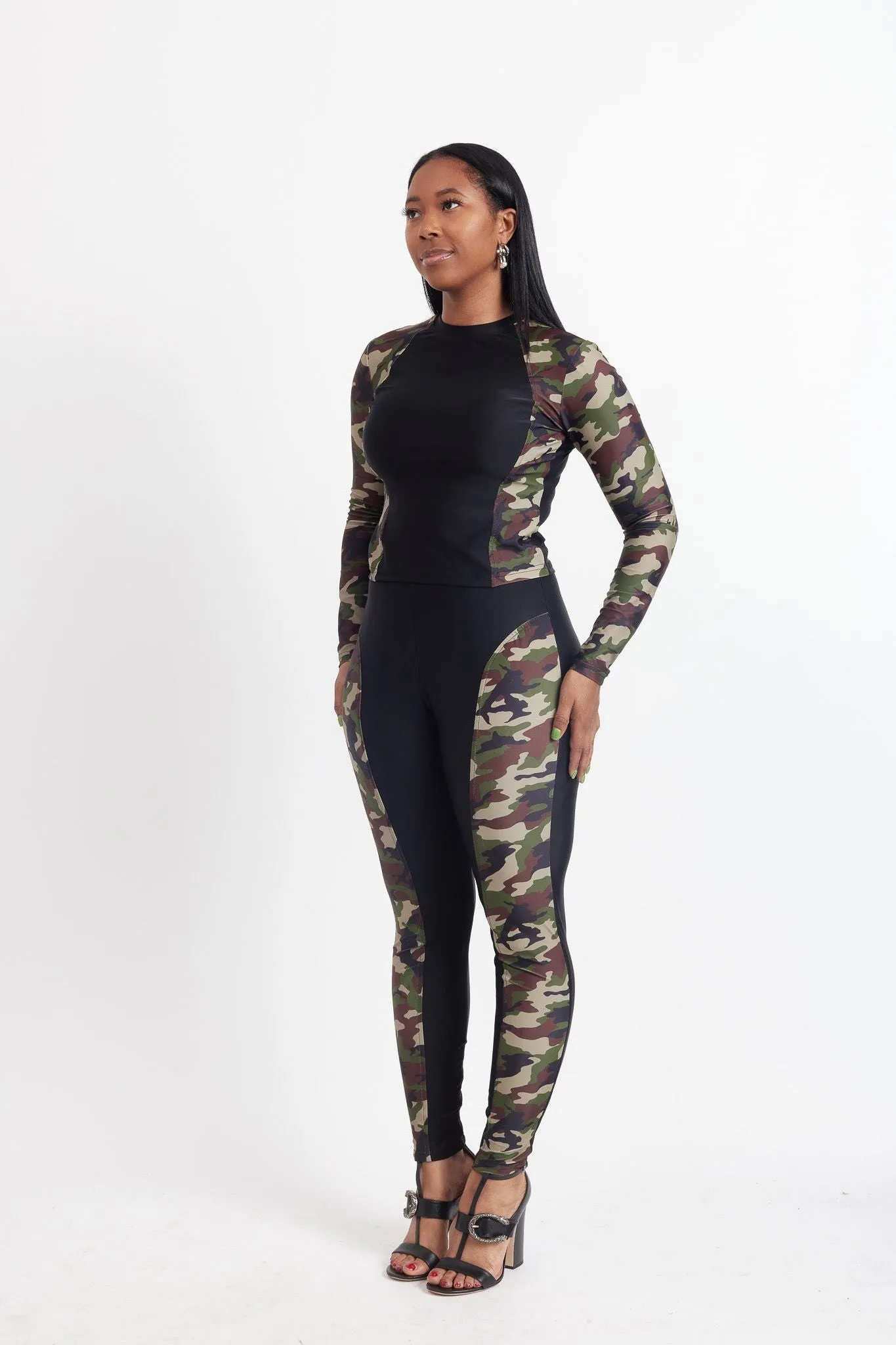 Army Camo Long Sleeve