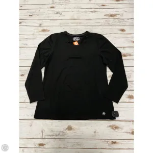 Athletic Top Long Sleeve Crewneck By Cme In Black, Size: Xxl