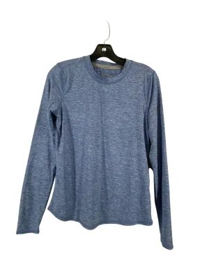 Athletic Top Long Sleeve Crewneck By Fabletics In Blue, Size: S