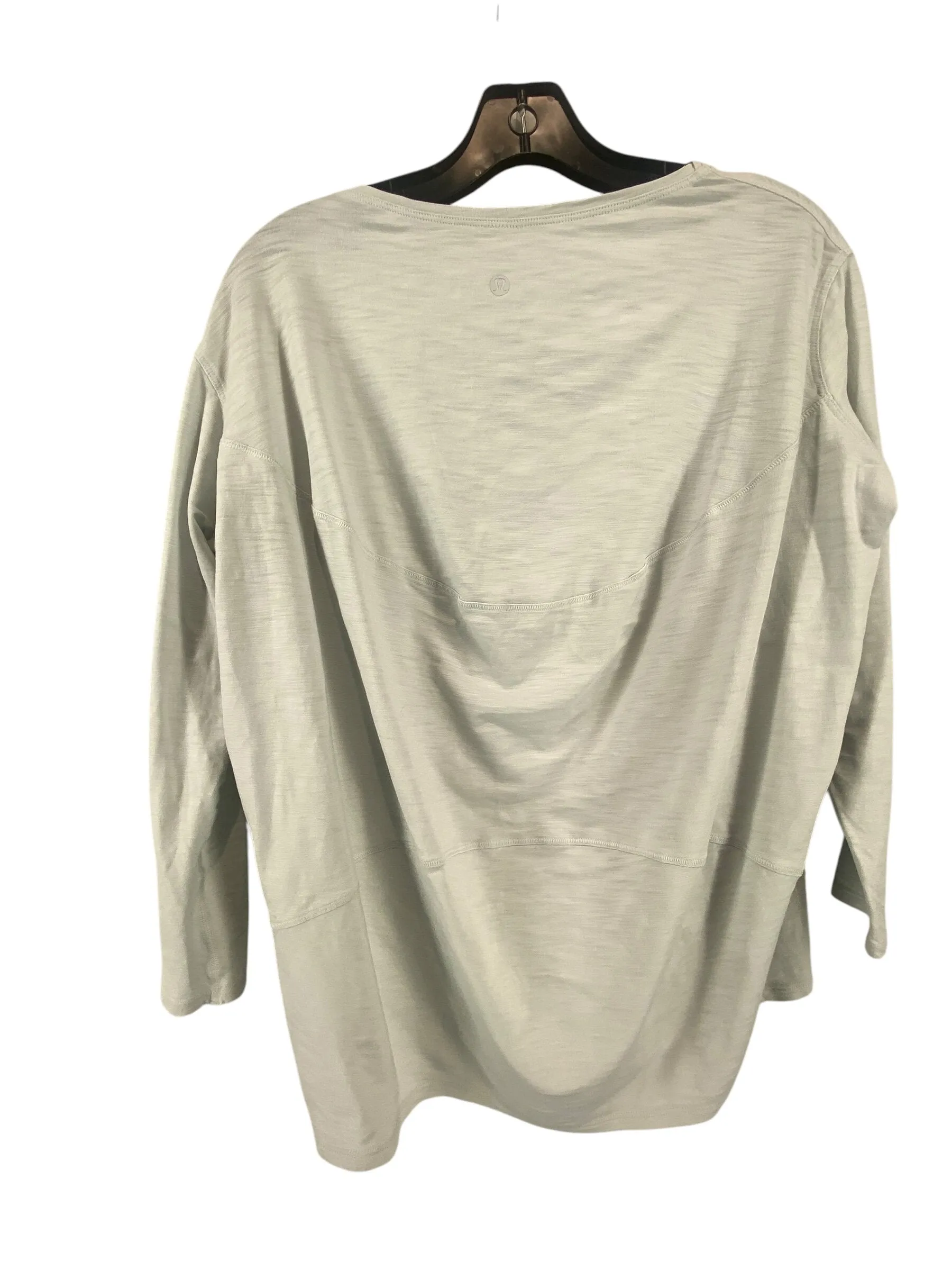 Athletic Top Long Sleeve Crewneck By Lululemon  Size: L