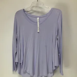 ATHLETIC TOP LS CREWNECK by LULULEMON In PURPLE, Size: 4