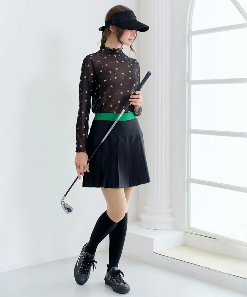 BENECIA 12 Flower Mesh - Black