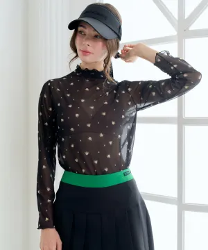 BENECIA 12 Flower Mesh - Black