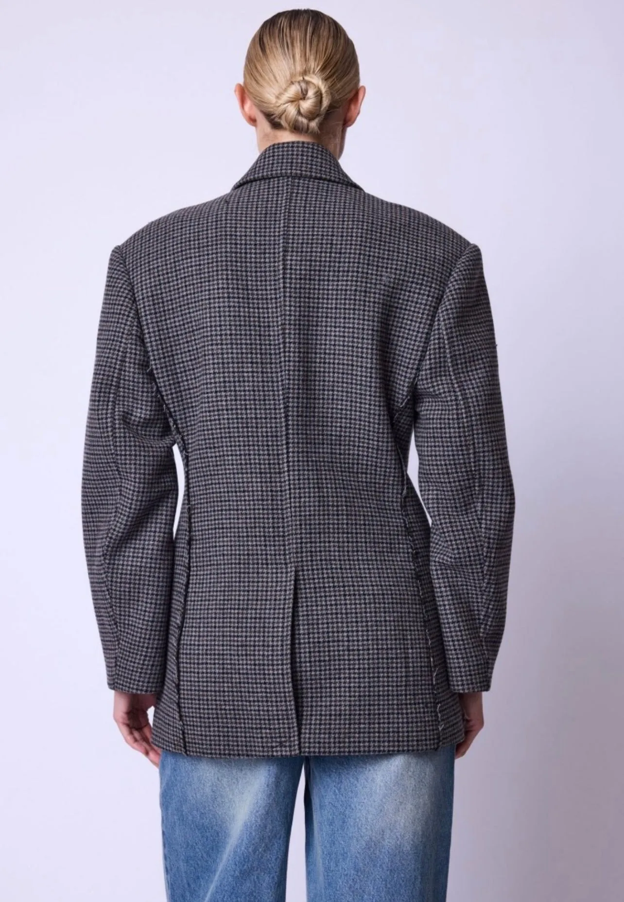 Berenice VEVA Blazer | Classic Small Check Blazer