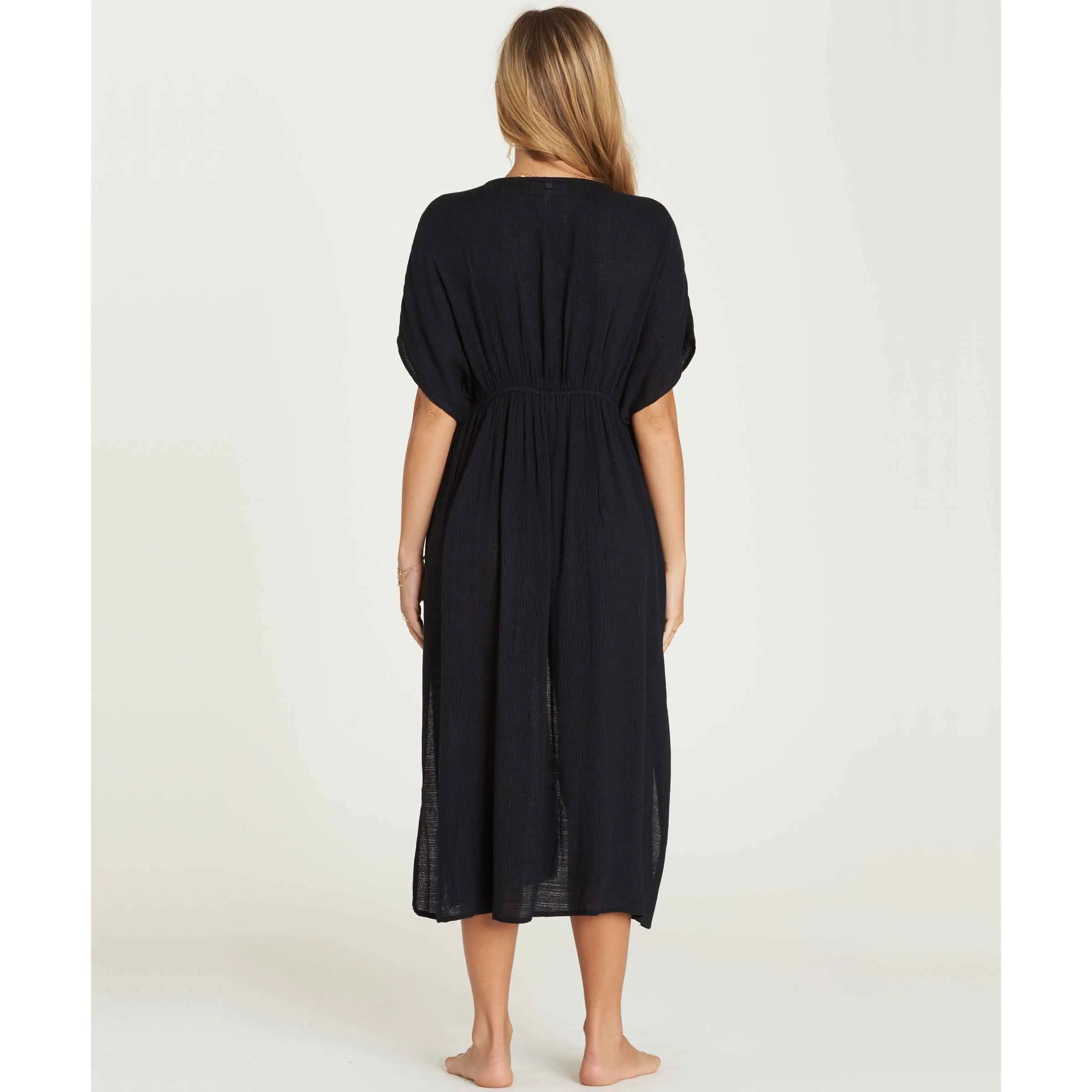 Billabong Women's Shape Shift Cover-up Robe | Black Pebble